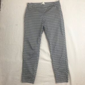 H&M basic cropped patterned pants